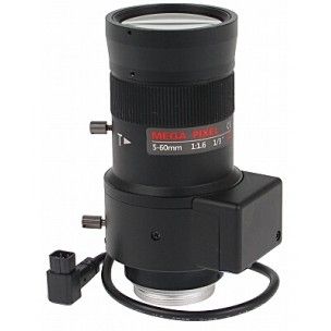 OBJEKTIV IR, 1.3MP, 5-60mm, DC,1/2.7'', F1.6