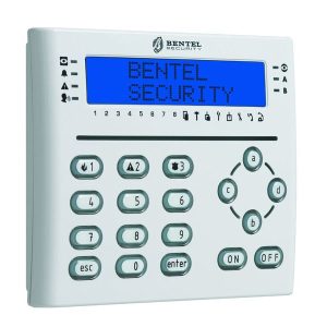 ABS T-WHITE LCD TIPKOVNICA S PROXI ČITAČEM