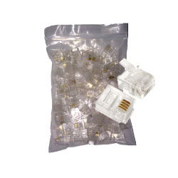 MIKROUTIKAČ 6/4 RJ11- 100kom