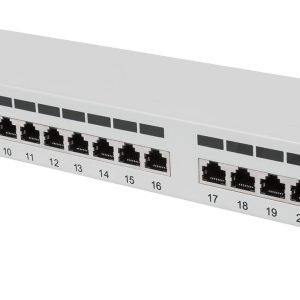 RACK PATCH PANEL CAT.6 FTP 24 PORT
